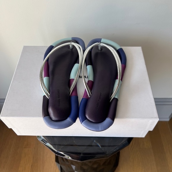 Isabel Marant Ecksa Thong Flip Flops - Picture 10 of 14